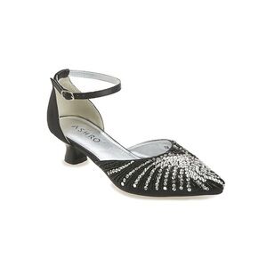 Ashro Shoe Sz 7M Heel 1 1/2 Inches Manmade Material Kitten Heels Rhinestone NWOT